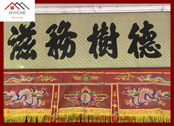 Chữ hoành phi câu đối gia tiên